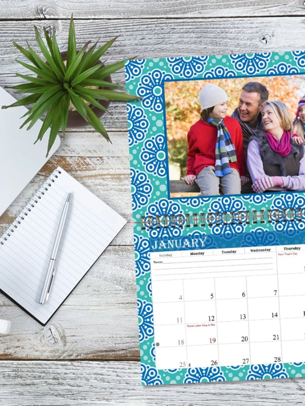 Personalized Custom 2027 Personalized Custom - 12 Months Calendar 8.5x11In. 015